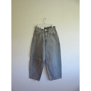 H&M Gray Super Baggy Wide Fit (Actual 32x31) Cotton Hip Hop Clubwear Jeans